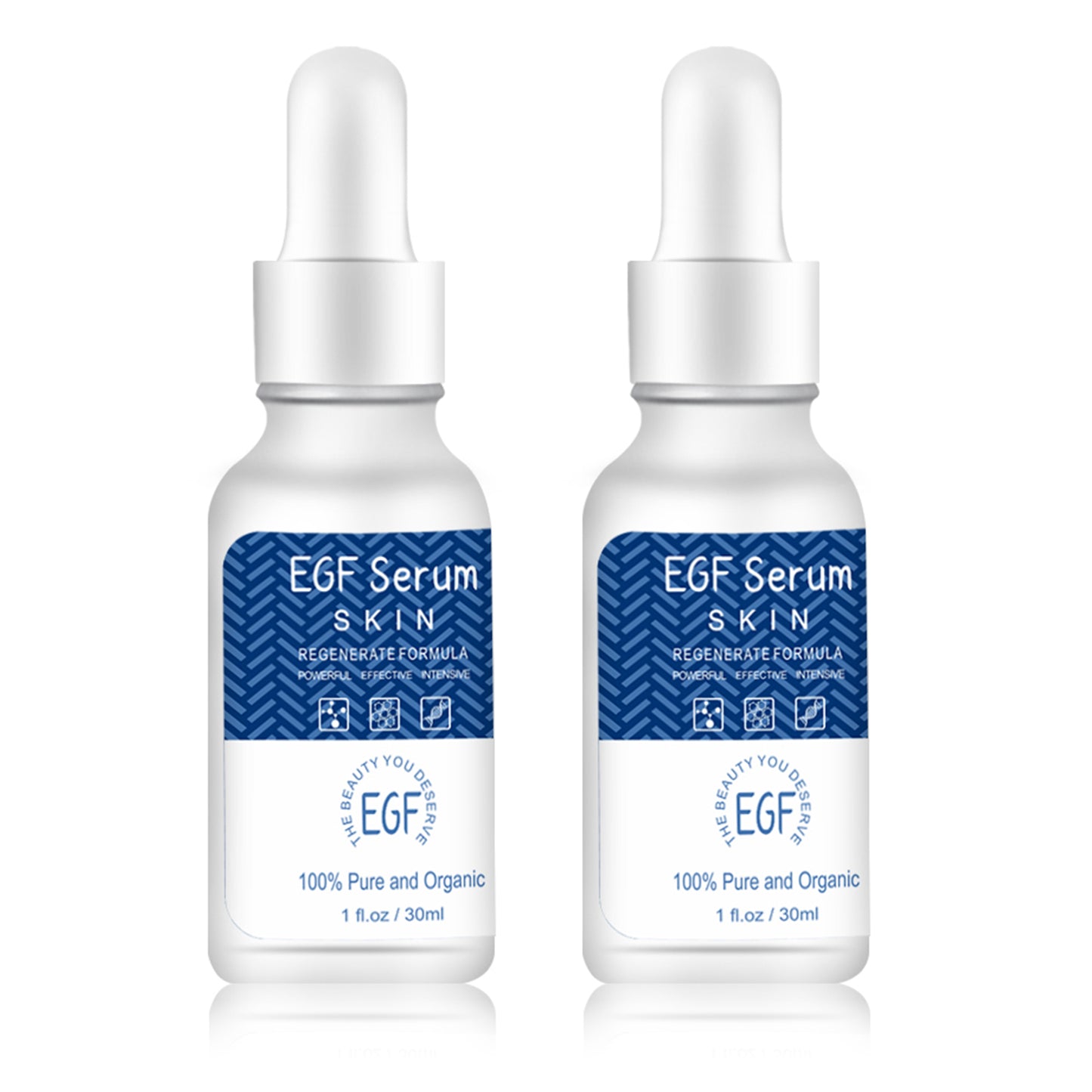 Grocerism EGF Serum - Skin Growth Factor for Tone Improvement, Wrinkle Fading, Moisturizing & Hyperpigmentation Correction - Facial Serum - 30ml