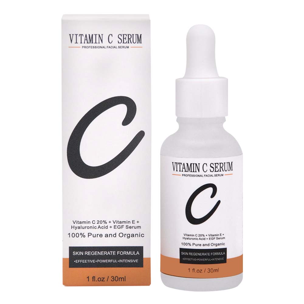 Premium 20% Vitamin C Serum For Face - Boost Skin Collagen,Hydrate & Plump Skin, Anti Aging & Wrinkle Facial Serum 30ml