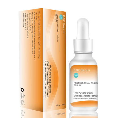 Grocerism EGF Serum - Skin Growth Factor for Tone Improvement, Wrinkle Fading, Moisturizing & Hyperpigmentation Correction - Facial Serum - 30ml