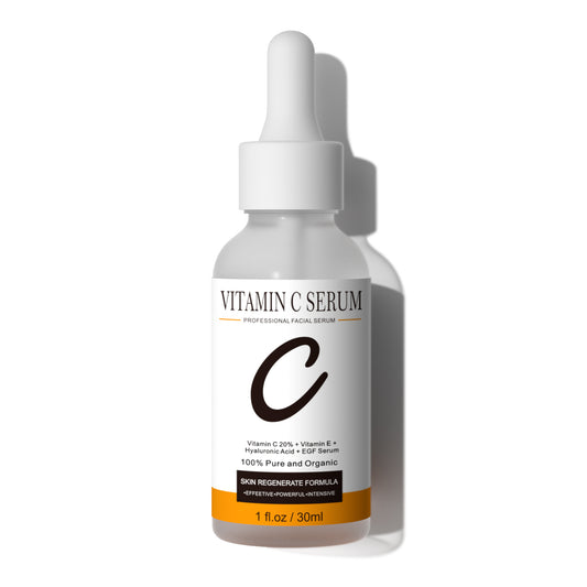 Grocerism 20% Vitamin C & 1.5% Vitamin E Serum for Dark Spot Corrector, Hydrating & Gentle Skin Repair - Facial Serum - 30ml