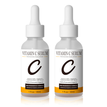Grocerism 20% Vitamin C & 1.5% Vitamin E Serum for Dark Spot Corrector, Hydrating & Gentle Skin Repair - Facial Serum - 30ml