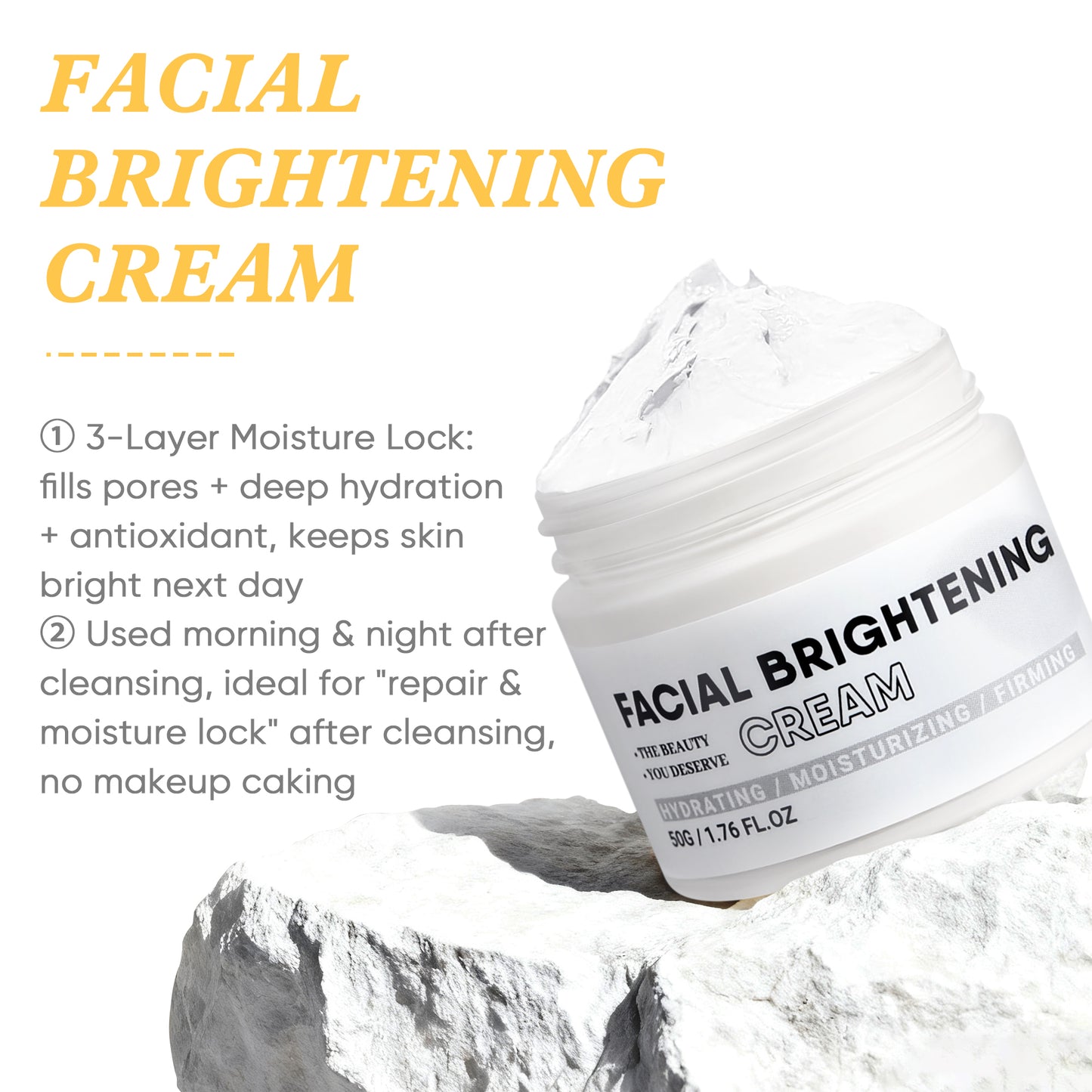 Grocerism Facial Clay Mask Set-Turmeric Clay Mask, Bubble Clay Mask & Facial Brightening Cream with Vitamin C for Pore Cleansing, Dark Spots & Brightening