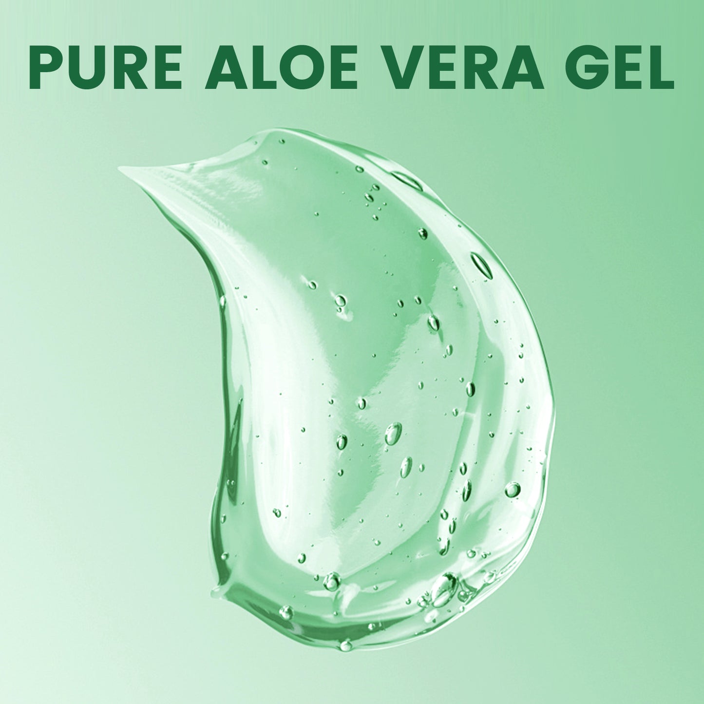 Aloe Vera Gel - 99% Pure Organic - Soothes sunburn and hydrates face, body, scalp and hair - Calms and moisturizes after sun exposure