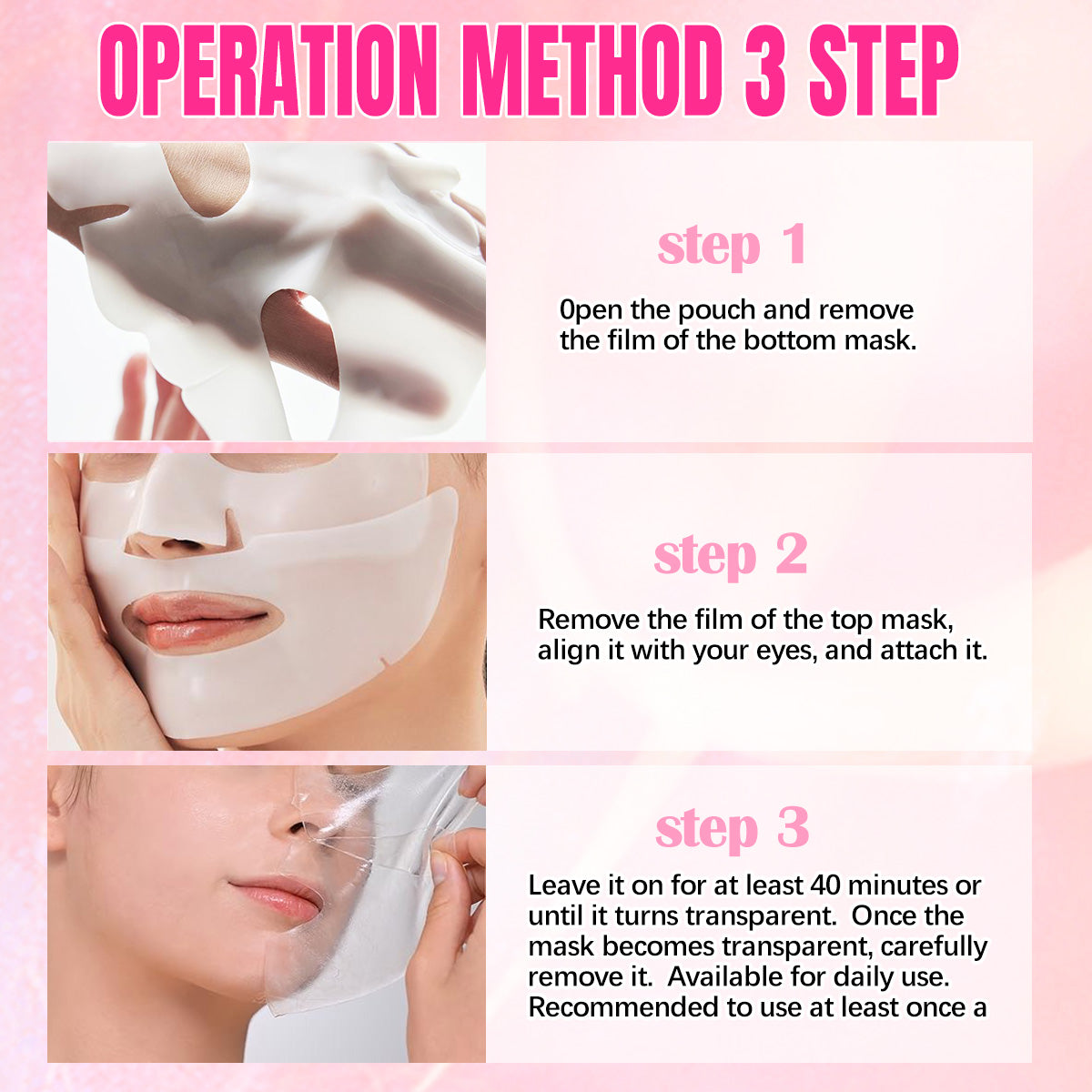 Grocerism Collagen Mask, Firming Daily Face Mask with Collagen Peptides for Anti-Aging, Helps to Minimize Wrinkles, Restores Skin Elasticity & Firmness, Hydrating 32g x4ea