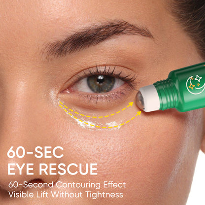 Grocerism 3-in-1 Firming Eye Cream - Centella, Hyaluronic Acid & Collagen | Dark Circles, Puffy Eyes, Wrinkle Defense | Ophthalmologist-Tested, Fragrance-Free (1.05 Fl Oz)