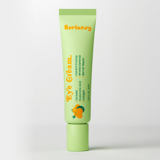 Berlaney Hydrating Eye Gel-Cream, With Hyaluronic Acid & Centella Asiatica - Advanced Cooling Eye Cream for Dark Circles and Fine Lines - Anti Aging and Hydrating - Beauty Gifts(30 ml/ 1 fl oz)