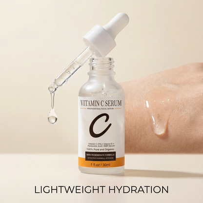 Grocerism 20% Vitamin C & 1.5% Vitamin E Serum for Dark Spot Corrector, Hydrating & Gentle Skin Repair - Facial Serum - 30ml